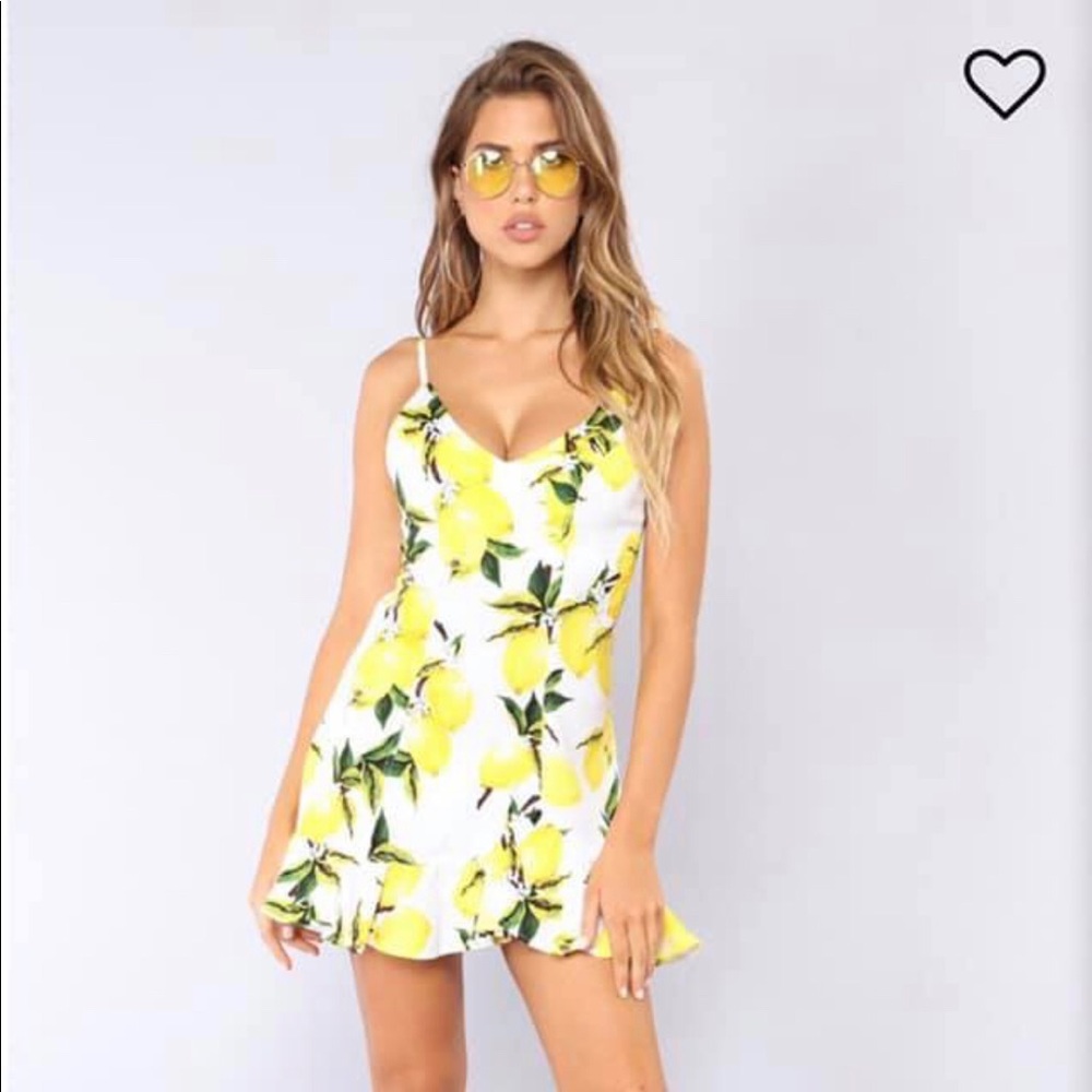 Sweeter Than Lemons Mini Dress
